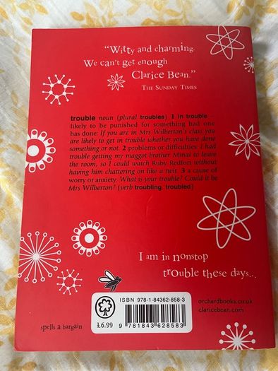 Clarice Bean Spells Trouble Lauren Child