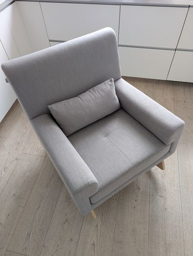 Gaia Baby Serena Nursing Chair | Grey / Dove Colour