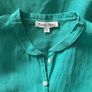 Green/Blue linen dress Image 3