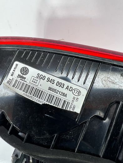 Volkswagen Golf MK7 2014 Hatchback Left Side Tailgate Taillight 5G0945093AD a1l3b44s