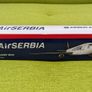 Air Serbia 1:200 scale model airplane, Airbus A330 aircraft, made by Daron, NEW Image 6