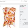 ANONYME Designers bardot leaf print top Sz XL (Fit 12-16UK) - Bnwot Rrp 69 Image 7