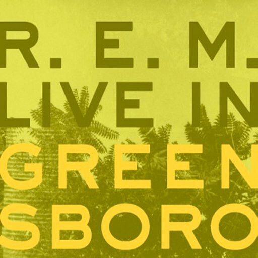 R.E.M. - Live in Greeboro - 5 Track CD plus Tour Badge