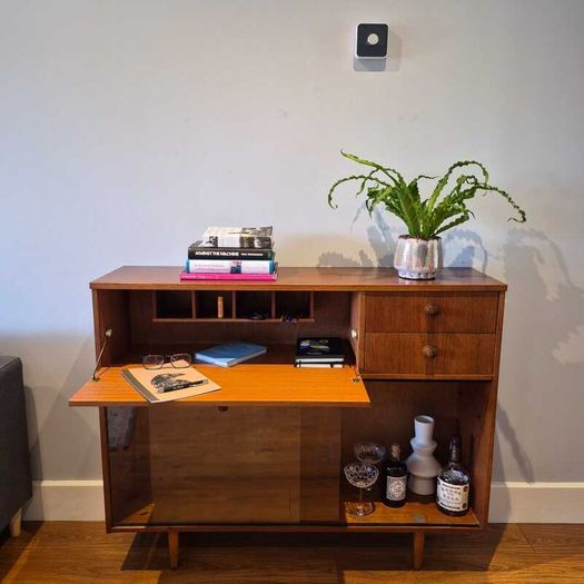 Mid-Century Drinks Cabinet/Bookcase by Avalon