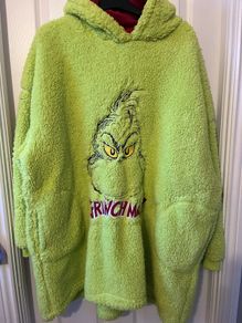 Grinch Hooded blanket Oodie