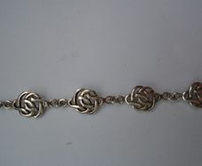 Silver bracelet, Celtic design bracelet. Jewellery, bracelet
