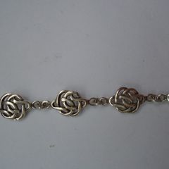 Silver bracelet, Celtic design bracelet. Jewellery, bracelet