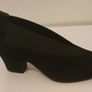 Cefalu Ladies Brumabe Black Suede Leather Shoe UK2 EU35 New With Box CAN POST Image 3