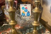Brass vintage candle sticks