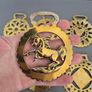 Antique  Horse Brass: Vintage Harness Ornament Image 5