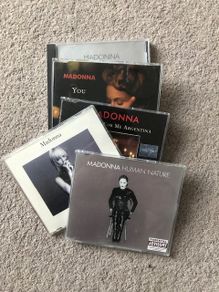 Madonna CD Singles including Limited Edition Postcards