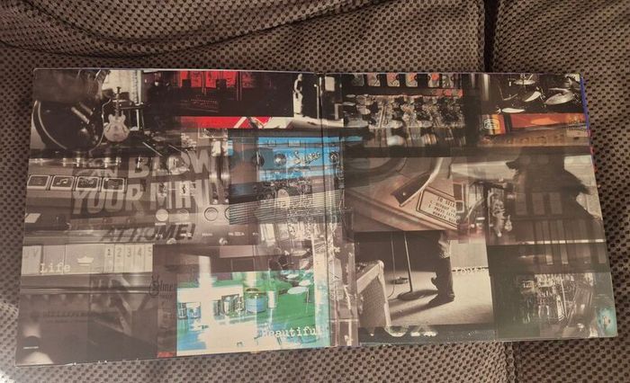 oasis standing on the shoulder of giants vinyl lp