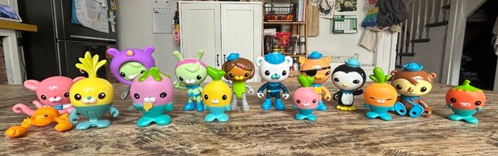 Octonauts and Paw Patrol figures