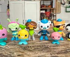 Octonauts and Paw Patrol figures