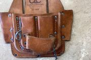 Electrician / Maintenance Leather Belt Pouch
