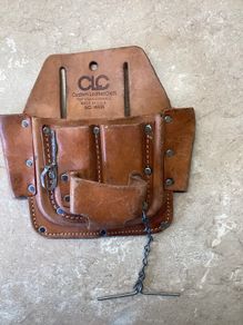Electrician / Maintenance Leather Belt Pouch