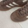Adidas Handball Spezial Brown Suede Trainers Image 9