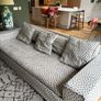 Polka dot couch for sale Image 4