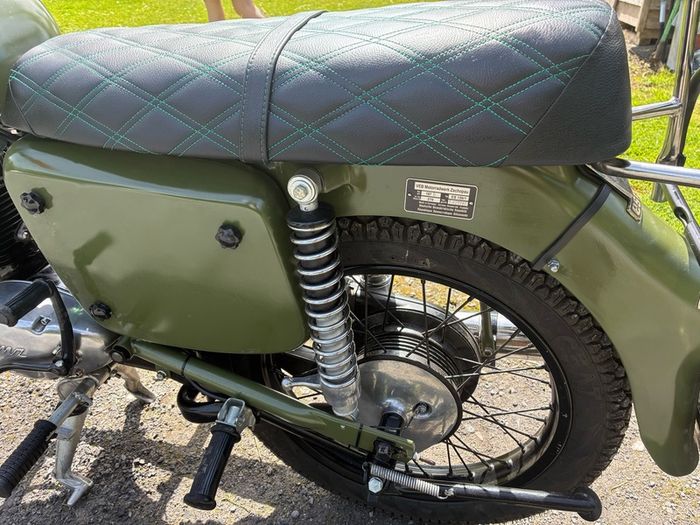 Vintage MZ 2 Stroke Bike. MINT