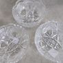 Set Of Three Small Bowls Kristal Valaska Bela Image 7