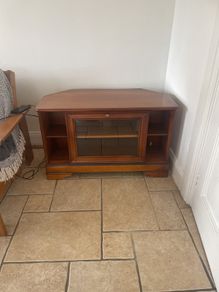 tv unit and matching lamp stand