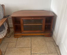 tv unit and matching lamp stand