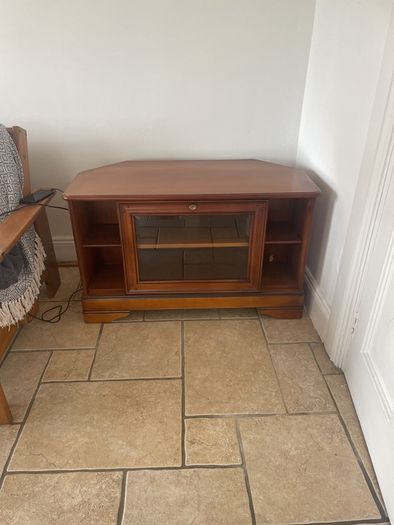 tv unit and matching lamp stand