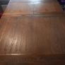 Dining drop leave solid oak tabel Image 5