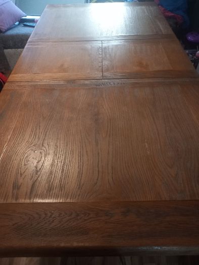 Dining drop leave solid oak tabel