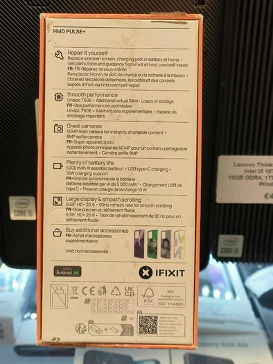 HMD Pulse+ Glacier Green Unlocked Dual SIM 128GB 6.65" 50MP Android Smartphone, Used/ Excellent