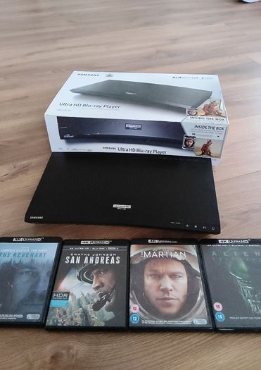 Samsung ultra hd Blu Ray