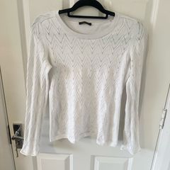Louis Vuitton Uniform White Sweater L
