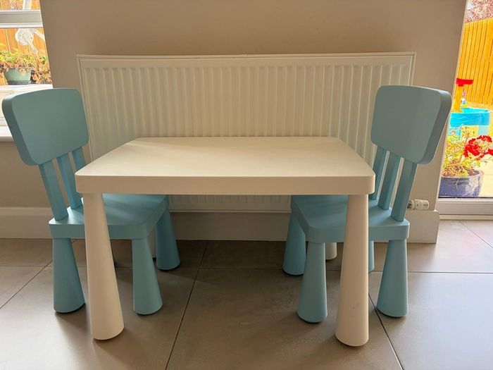 IKEA Mammut table and chairs