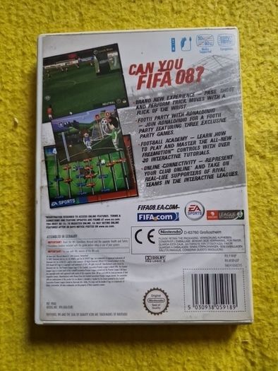 Fifa 08 Nintendo Wii Games Original
