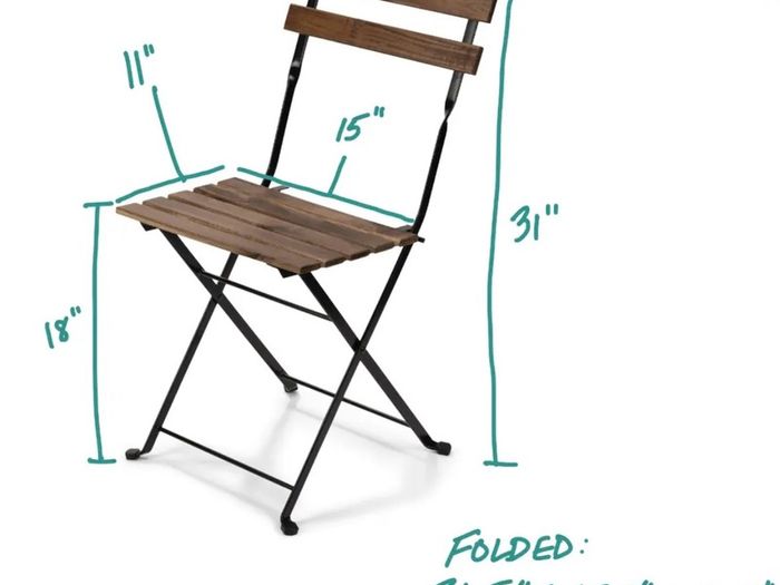 Wooden chairs