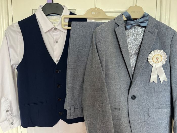 Boys communion suit 5piece slim/ skinny fit