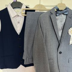 Boys communion suit 5piece slim/ skinny fit