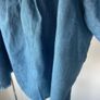 top bershka off shoulder 100% cotton denim top medium Image 4