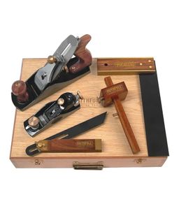 Faithfull Carpenters Woodworking Planes & Tools 5 Piece Set