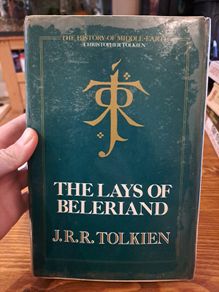 1st ed The Lays of Beleriand J.R.R. Tolkien