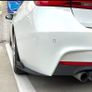 BMW 3 series F30 rear bumper splitters Image 2