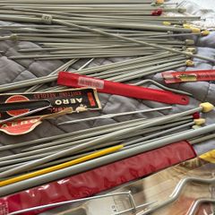 Vintage sewing and knitting stuff