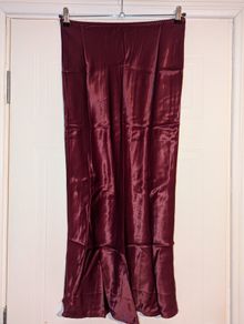 Gorgeous satin maxi skirt from AX Paris