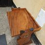 Vintage Mahogany Childs Desk Image 7