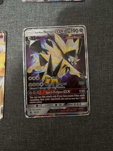 Damaged pokemon cards