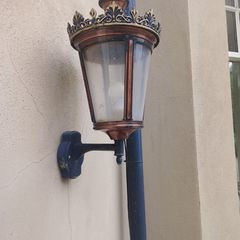copper outdoor lights