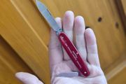 Vintage Discontinued Elinox Victorinox Alox Secretary 84mm Swiss Army Knife 1960s
