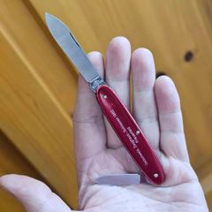 Vintage Discontinued Elinox Victorinox Alox Secretary 84mm Swiss Army Knife 1960s