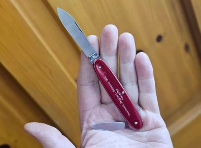 Vintage Discontinued Elinox Victorinox Alox Secretary 84mm Swiss Army Knife 1960s