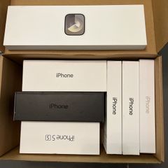 Lot of empty iPhone boxes